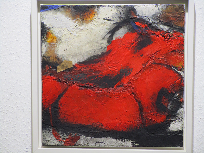 Ohne Titel, Nr.10001, 2010;Acryl-Leinwand,;40 x 40 cm;760 - Galerie Wroblowski